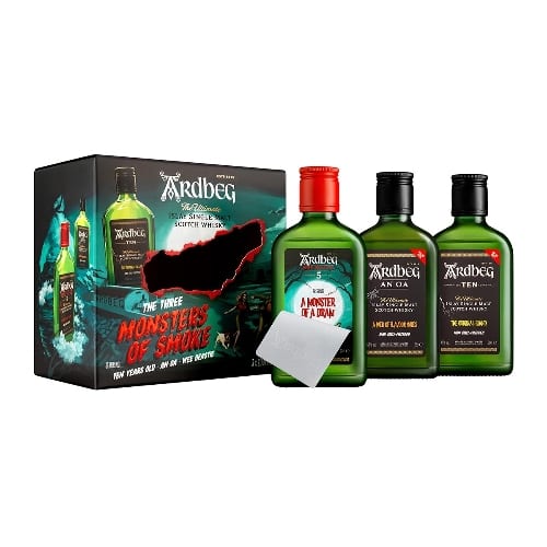 ARDBEG Monsters of Smoke Set 3x200ml 600 ml 37697