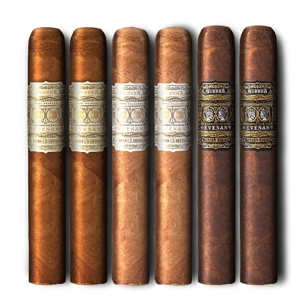 GURKHA Dominican Republic Red & Black Toro Sampler (Humibag à 6 Zigarren)