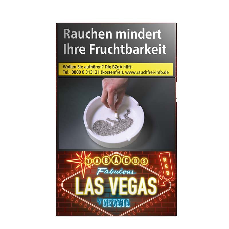 Las Vegas Zigaretten Red (10x20) SW13067