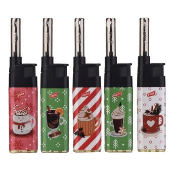 1 Stück Stabfeuerzeug Piezo PROF X-Mas Drinks SW17131