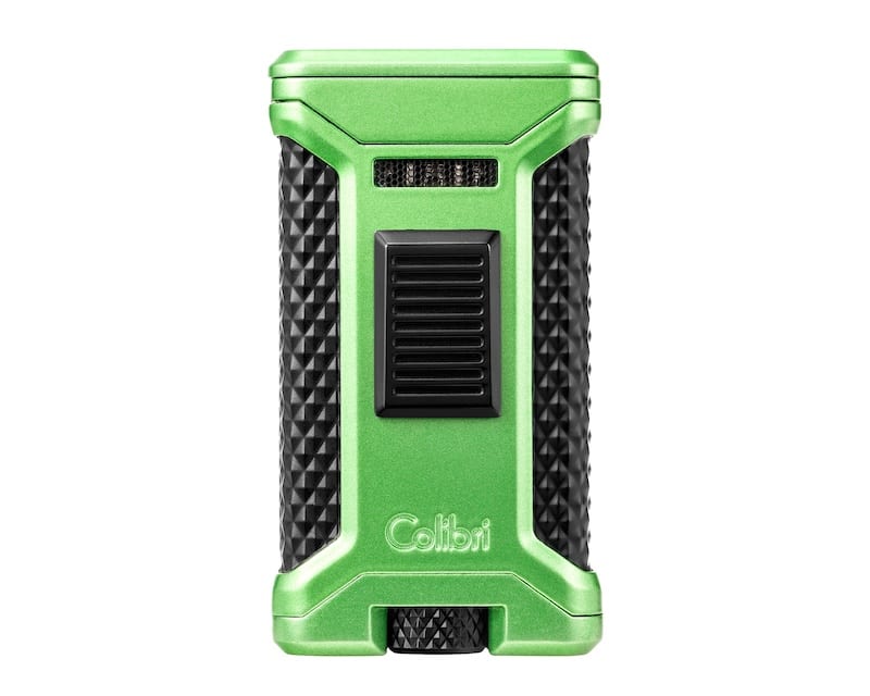 COLIBRI Zigarrenfeuerzeug "Ascari" gruen/schwarz 295336