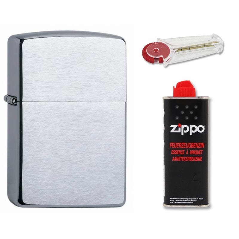 Zippo Feuerzeug, Benzin & Feuerstein SW11239