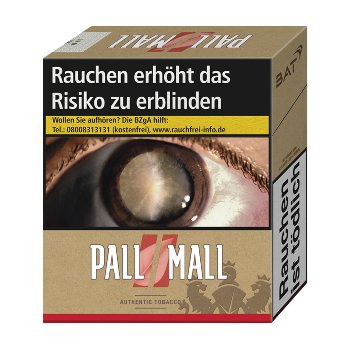 Pall Mall Zigaretten Authentic Red 10 € (8x26)