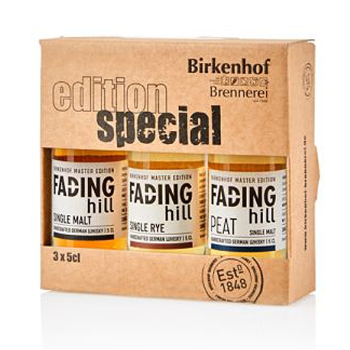 Whisky FADING HILL Tasting Set 45 - 46 % Vol. 3 x 50 ml 81800