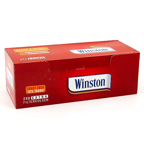 10.000 Stück Winston Extra Zigarettenhülsen SW12244