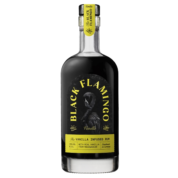 Likör Rum BLACK FLAMINGO Vanilla 25% Vol. 81659