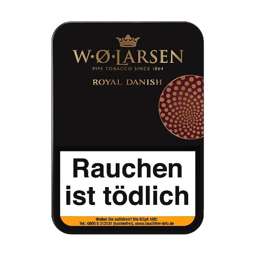 Pfeifentabak W.Ø. Larsen Royal Danish 100 Gramm 25311