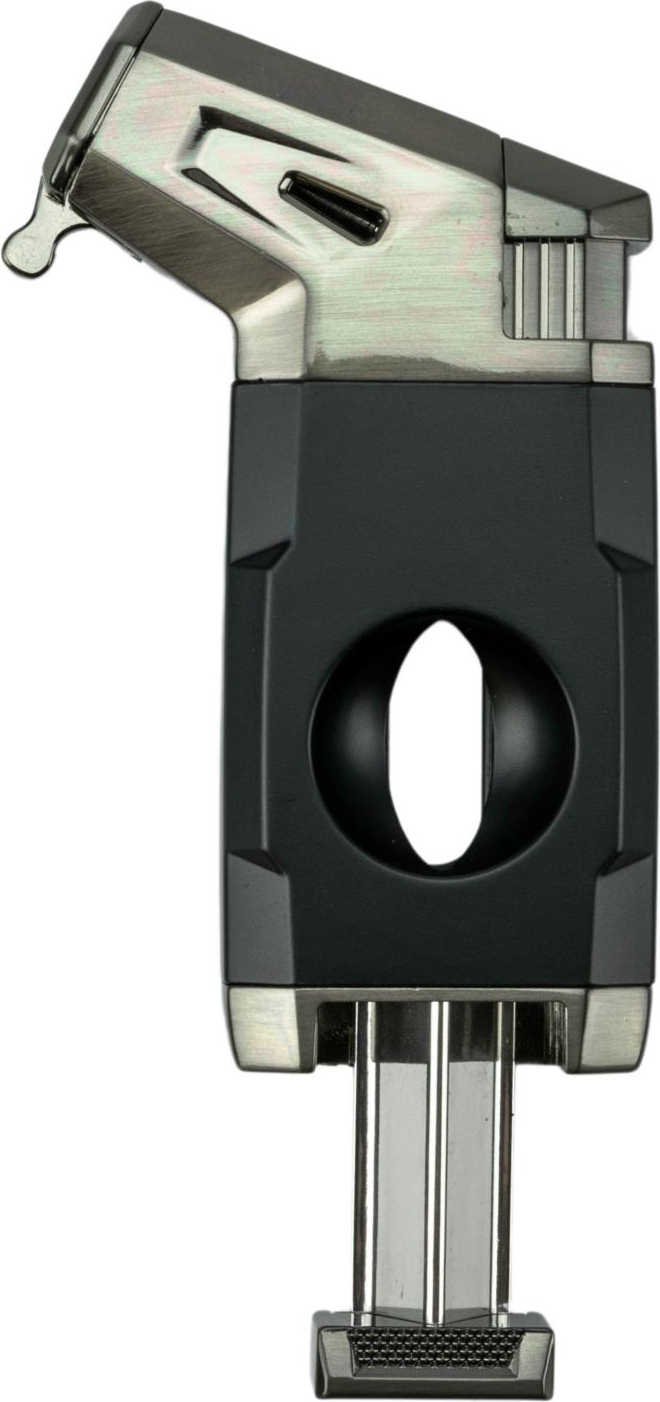 PASSATORE Jet Zigarrenfeuerzeug "Viking" dark gun/schwarz 234595