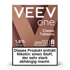 E-Shisha VEEV ONE PODS Classic Tobacco SW40077