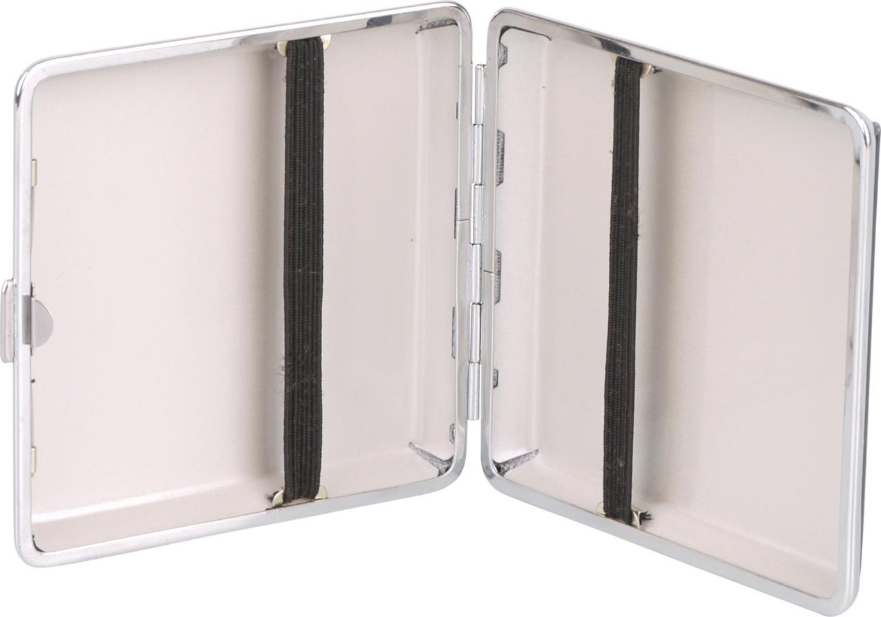 Zigaretten-Etui Lederoptik schwarz 20er 604941