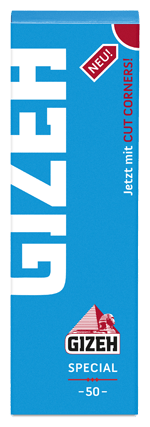 5 Heftchen à 50 Blättchen Zigarettenpapier Gizeh Special SW10074