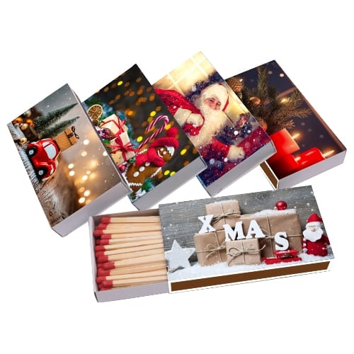 Zündhölzer Traditional Christmas 112x60x18mm SW35685