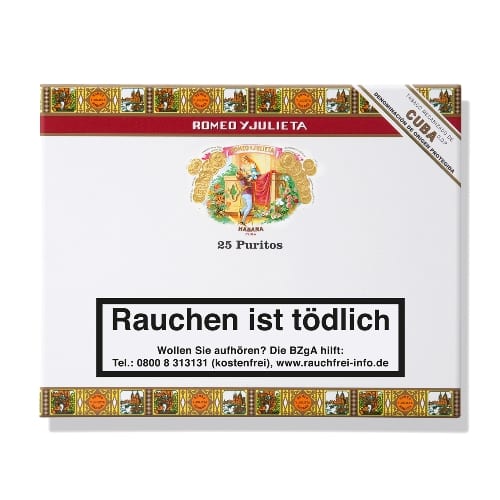 Romeo y Julieta Puritos 25 Zigarillos 76401