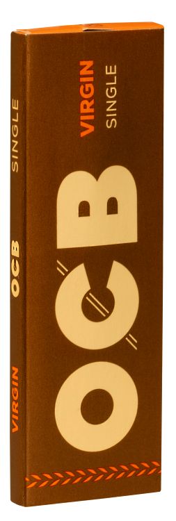 Zigarettenpapier OCB Unbleached Virgin 1 Heftchen a 50 Blättchen