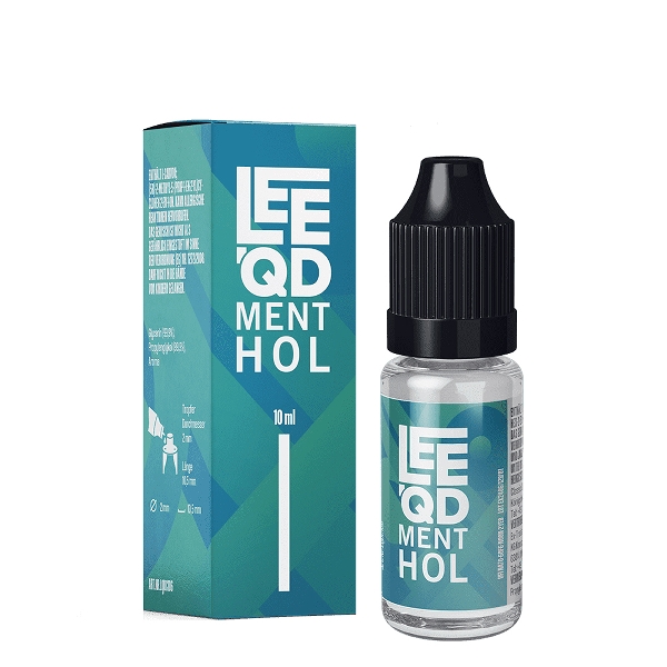 E-Liquid LEEQD Fresh Menthol 0mg 50 PG / 50 VG 17875