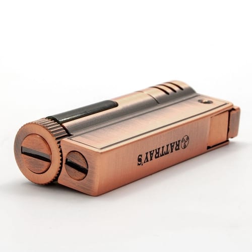 Pfeifenfeuerzeug Benzin RATTRAYS rose gold Steam Punk 17278
