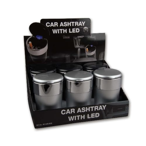 CHAMP Kunststoffascher mit LED SW86683