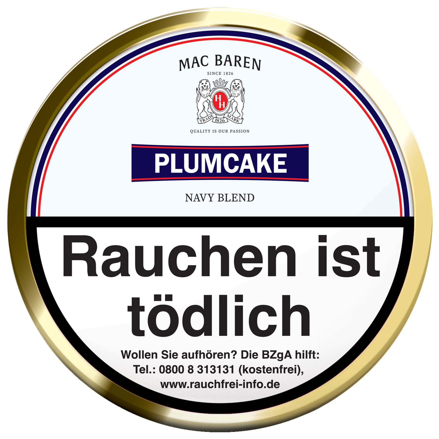 Pfeifentabak Mac Baren Plumcake Navy Blend 100 Gramm 9991