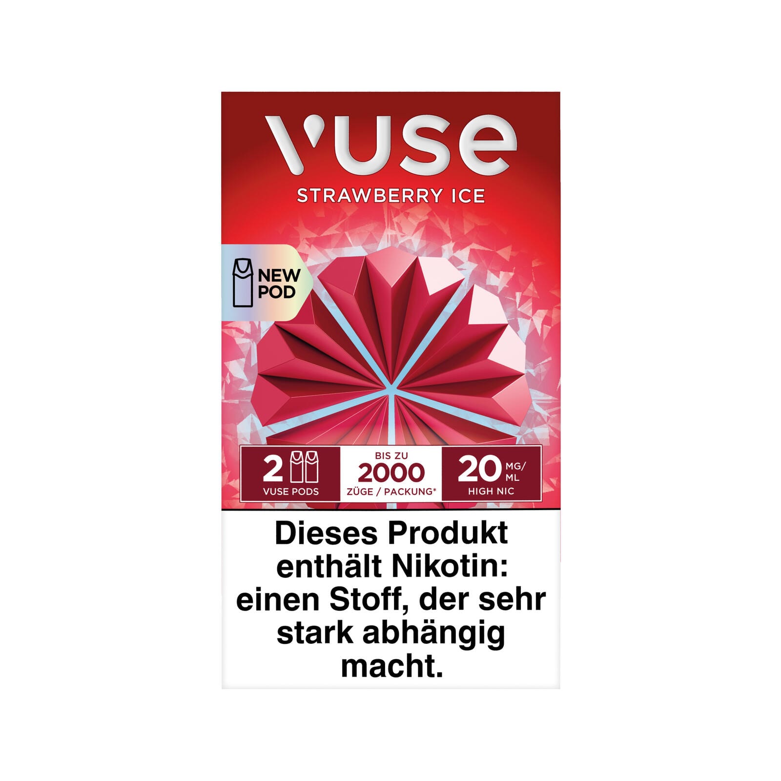 E-Zigarette Vuse ePen Caps Crisp Mint 12 mg 2 Caps E-Zigarette Vuse ePen Caps Crisp Mint 12 mg 2 Caps