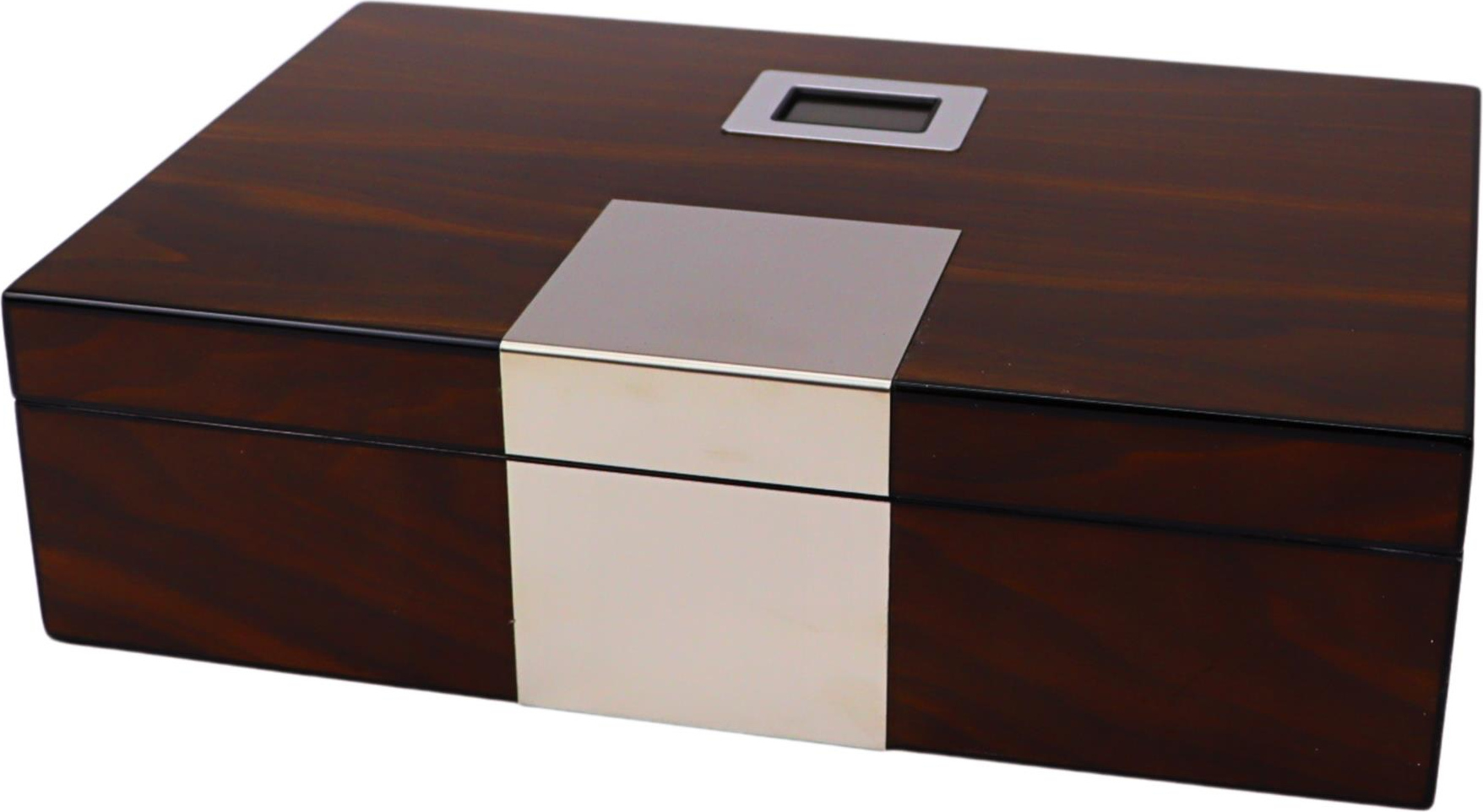 Humidor Walnut glänzend, für ca. 30-40 Zigarren 561018