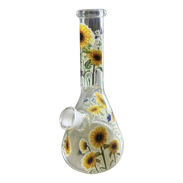 Bong Glas ATOMIC Sonnenblumen 26 cm 17261