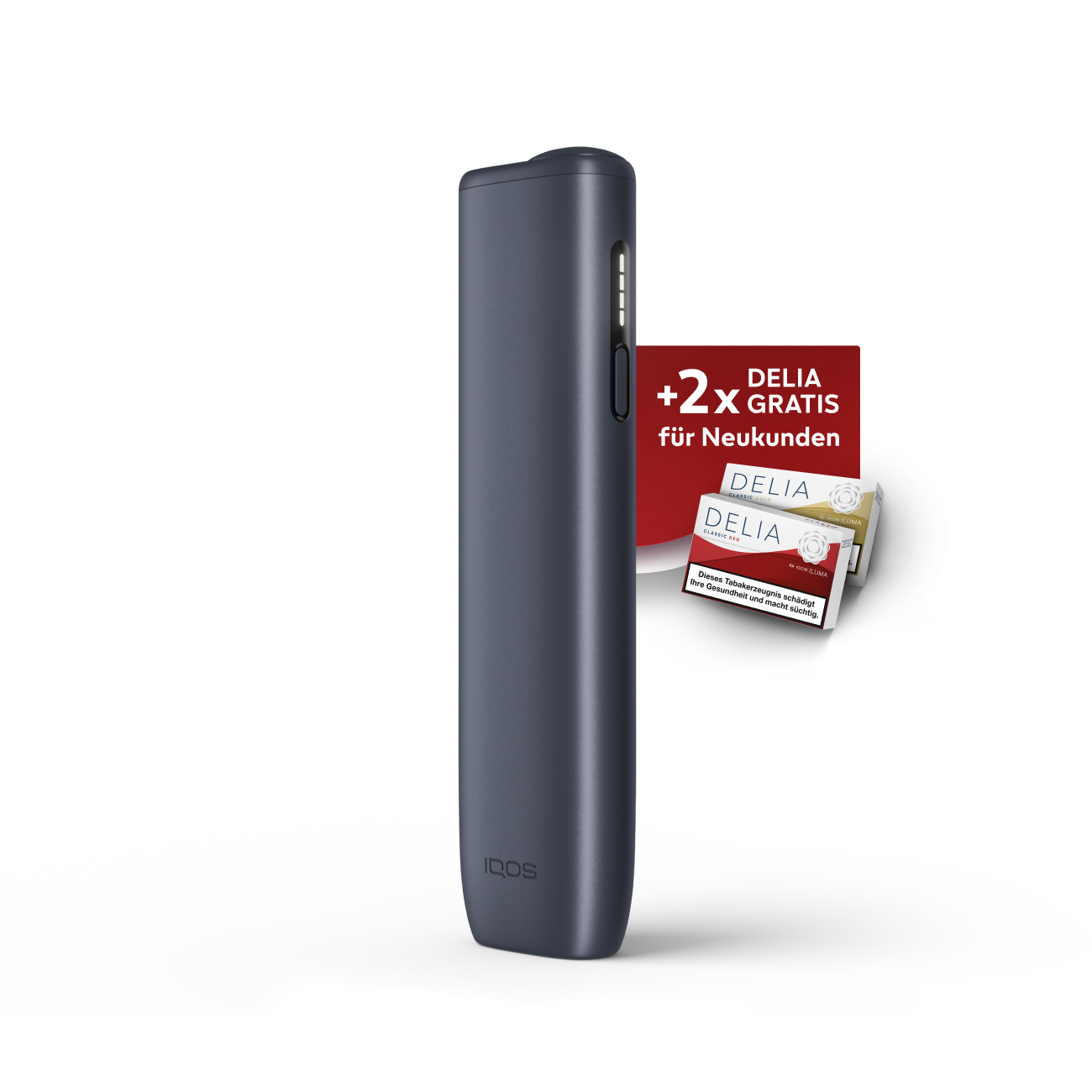 IQOS ILUMA i ONE Midnight Black + Gratis TEREA Sticks bei Registrierung