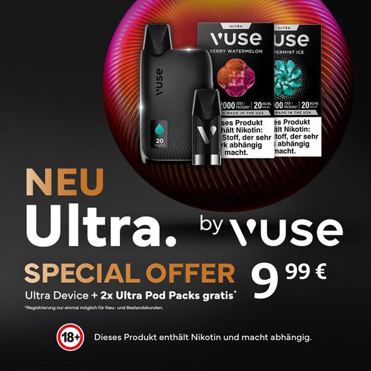 Angebot Vuse Ultra Launch Special