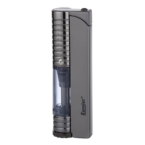 Feuerzeug Jet EUROJET Samoa pearl black 79185