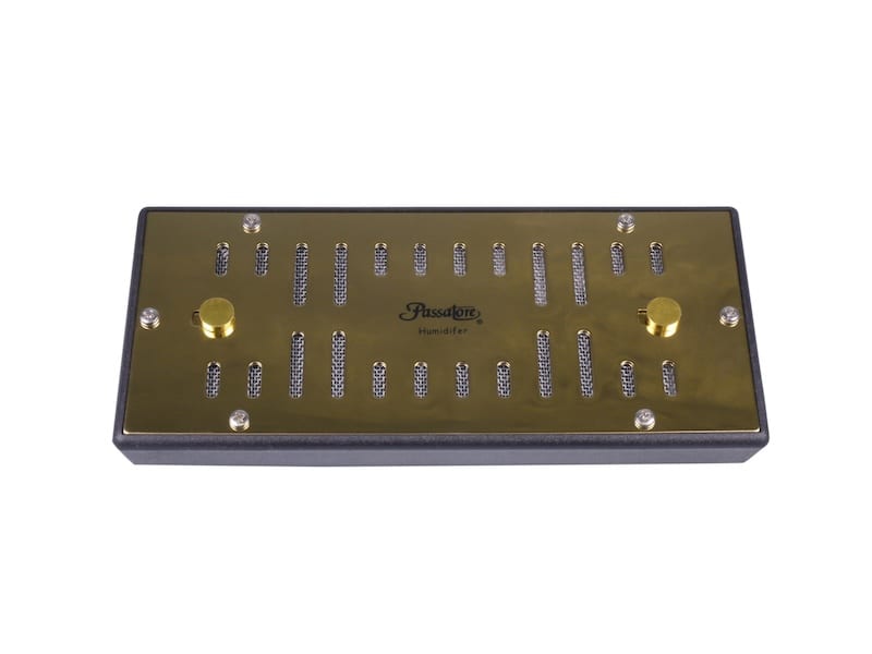 PASSATORE Polymerbefeuchter eckig goldin fuer ca.50-100 Zig. 595123