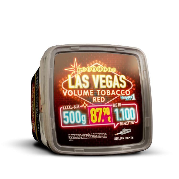 las vegas volumentabak 500 gramm box