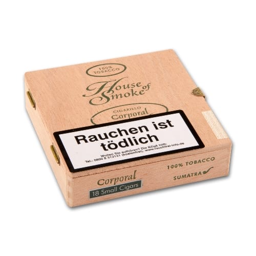 House of Smoke Corporal Sumatra 18 Zigarillos 61682