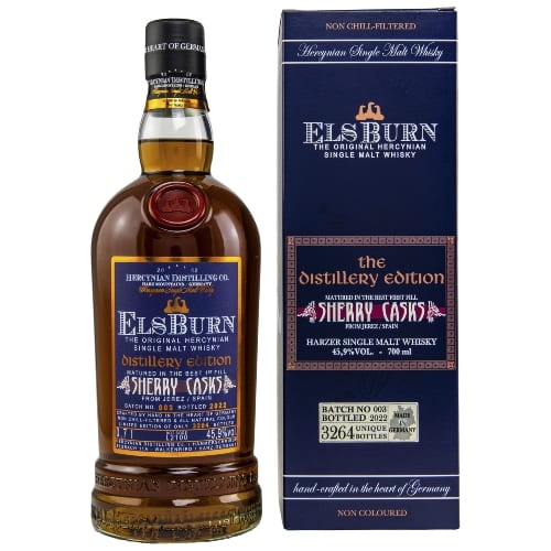 Whisky ELSBURN Distillery Edition Batch 003(2022) Sherry Cask 45,9%Vol 28137
