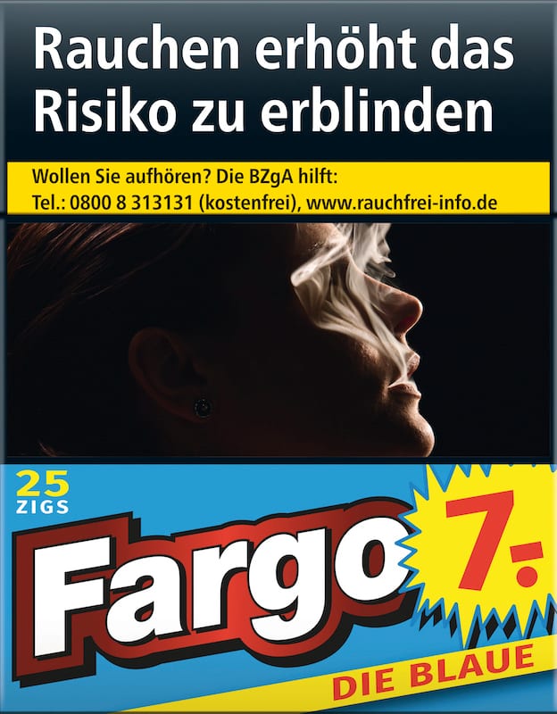 FARGO BLAU ZIGARETTEN STANGE (8x24) SW555552552
