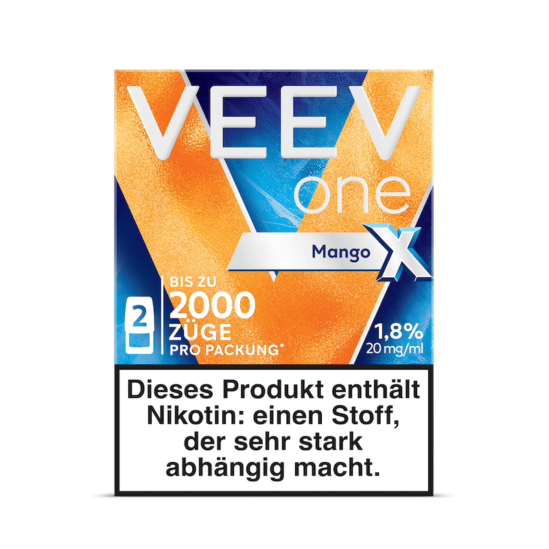E-Shisha Veev One Pods Mango X