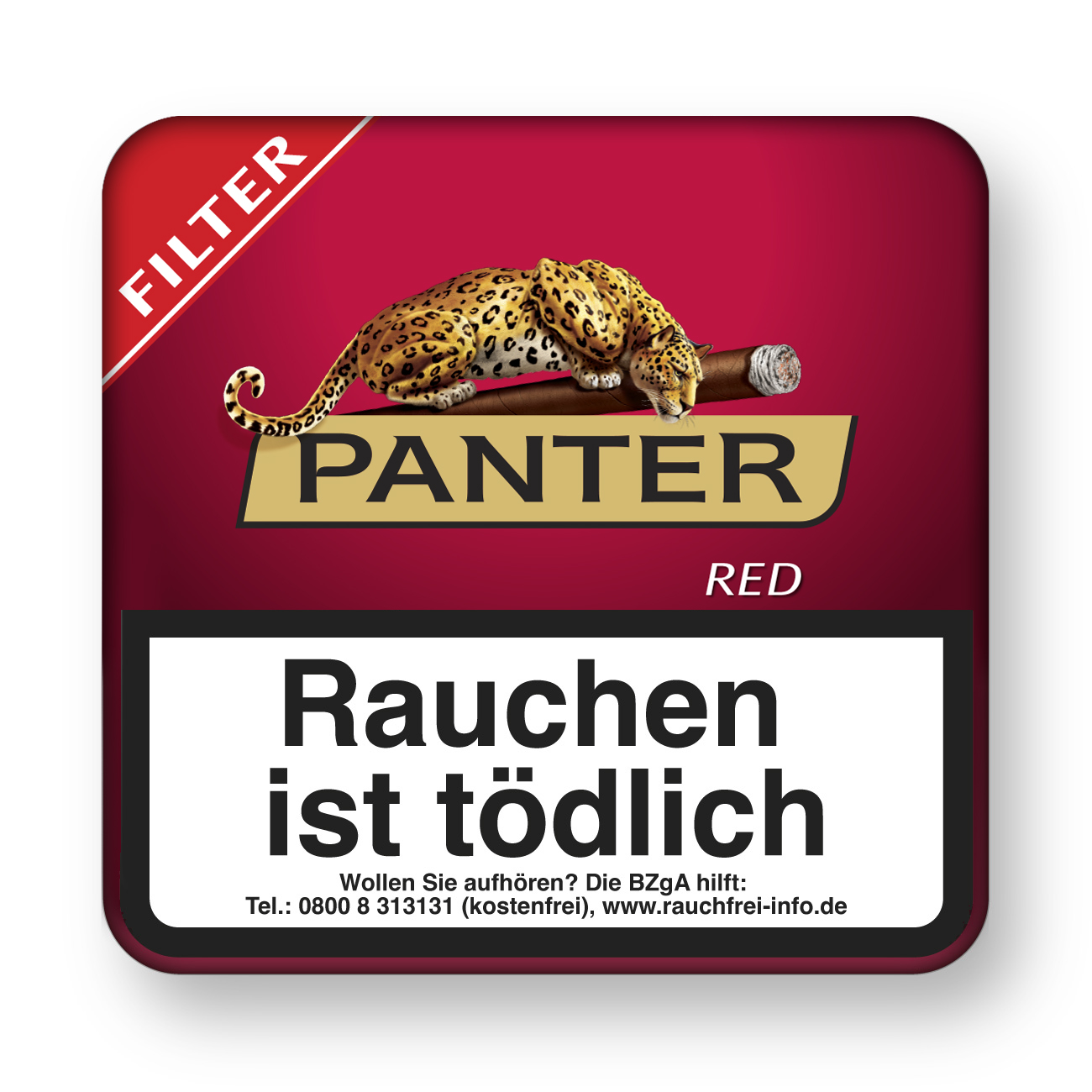 Panter Red Filter 20 Zigarillos
