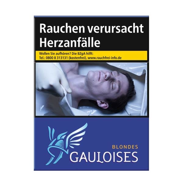 GAULOISES Blondes Blau Automatenpackung 9,00 Euro (10x20) SW77815
