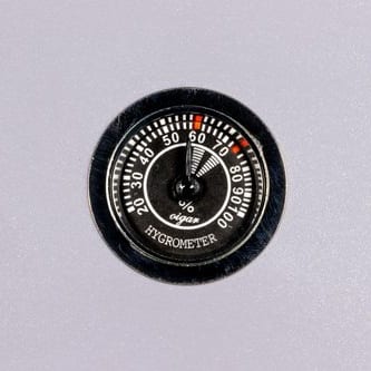 Humidor PASSATORE Cigar Case Acryl grau H5xB23,5 xT15 cm 5 Cigarren 36827