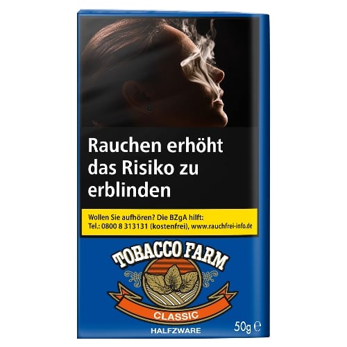 Pouch TOBACCO FARM Halfzware Zigarettentabak 50 Gramm SW16232