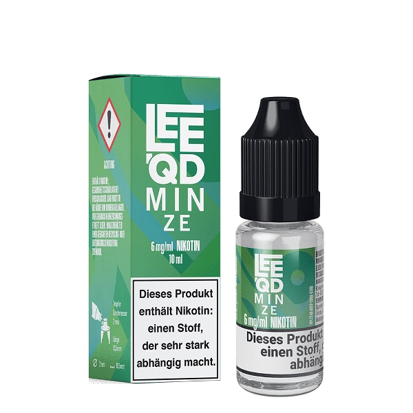 E-Liquid LEEQD  Fresh Minze 6mg 50 PG / 50 VG 17874