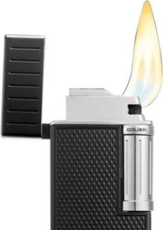 COLIBRI Feuerzeug "Julius II" schwarz/chrom      Sz 295501