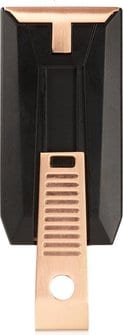 COLIBRI Zigarren-Feuerzeug "Slide II" schwarz matt/rosegold 295083