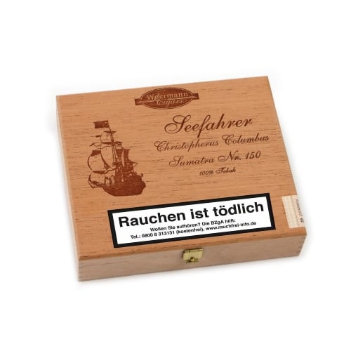 Seefahrer Christopherus Columbus Nr.150 Sumatra 20 Zigarren 62492