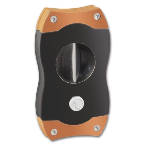 Zigarrencutter COLIBRI V-Cut schwarz/rosegold 23mm Durchmesser 31620