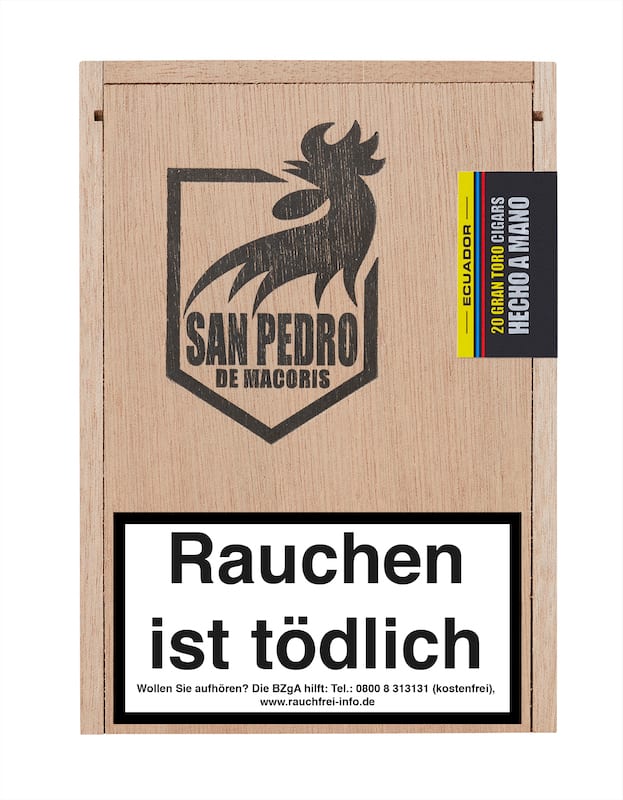 SAN PEDRO de Macoris Ecuador Gran Toro 20 Zigarren 1515155