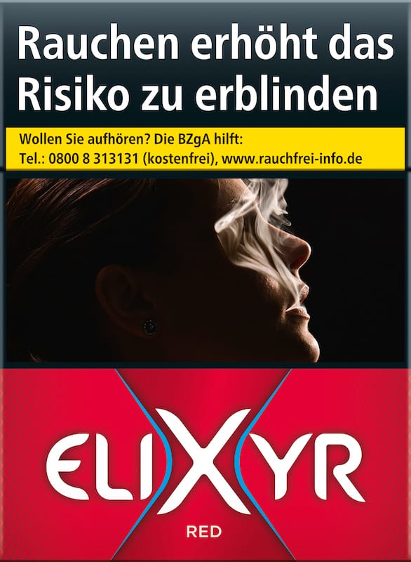 Elixyr Zigaretten Red XXXL (8x27) SW78117
