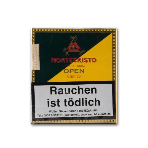 Montecristo Open Club 20 Zigarillos 84342