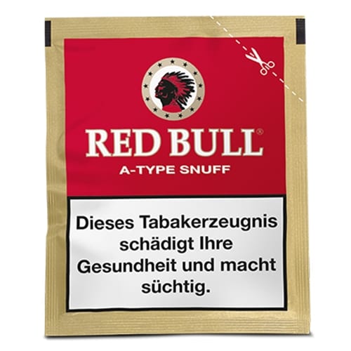 Red Bull A-Type Snuff Schnupftabak 10 Gramm 20922