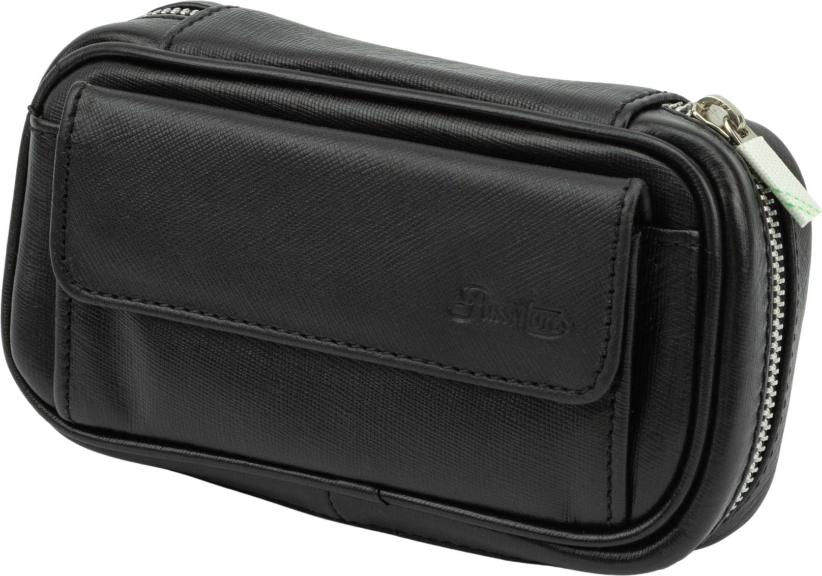 PASSATORE Pfeifentasche Leder schwarz 3er 633752