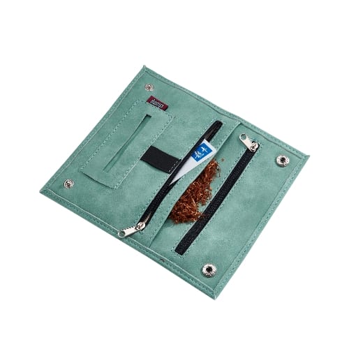 Feinschnitt-Tasche Kunstleder CHAMP mit Feuerzeughalter sortiert 37230