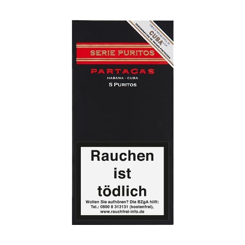 Partagas Serie Puritos 5 Zigarillos 99620